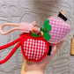 Keypus - Creative Plaid Fruit Keychain
