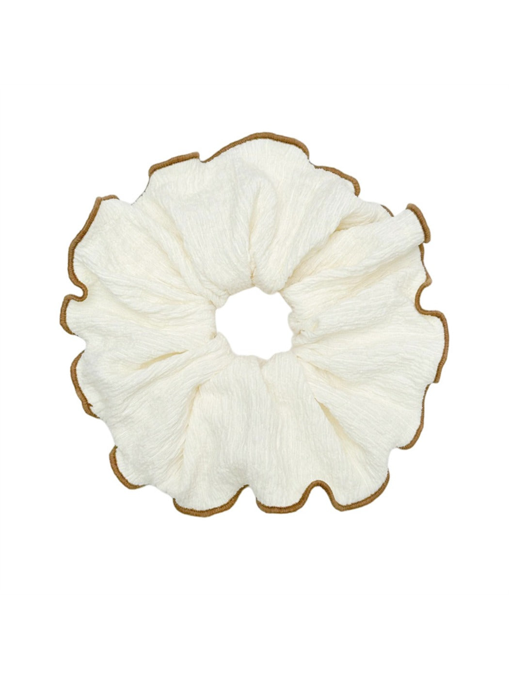 Gifty - Soft Elastic Elegant Serged Scrunchie