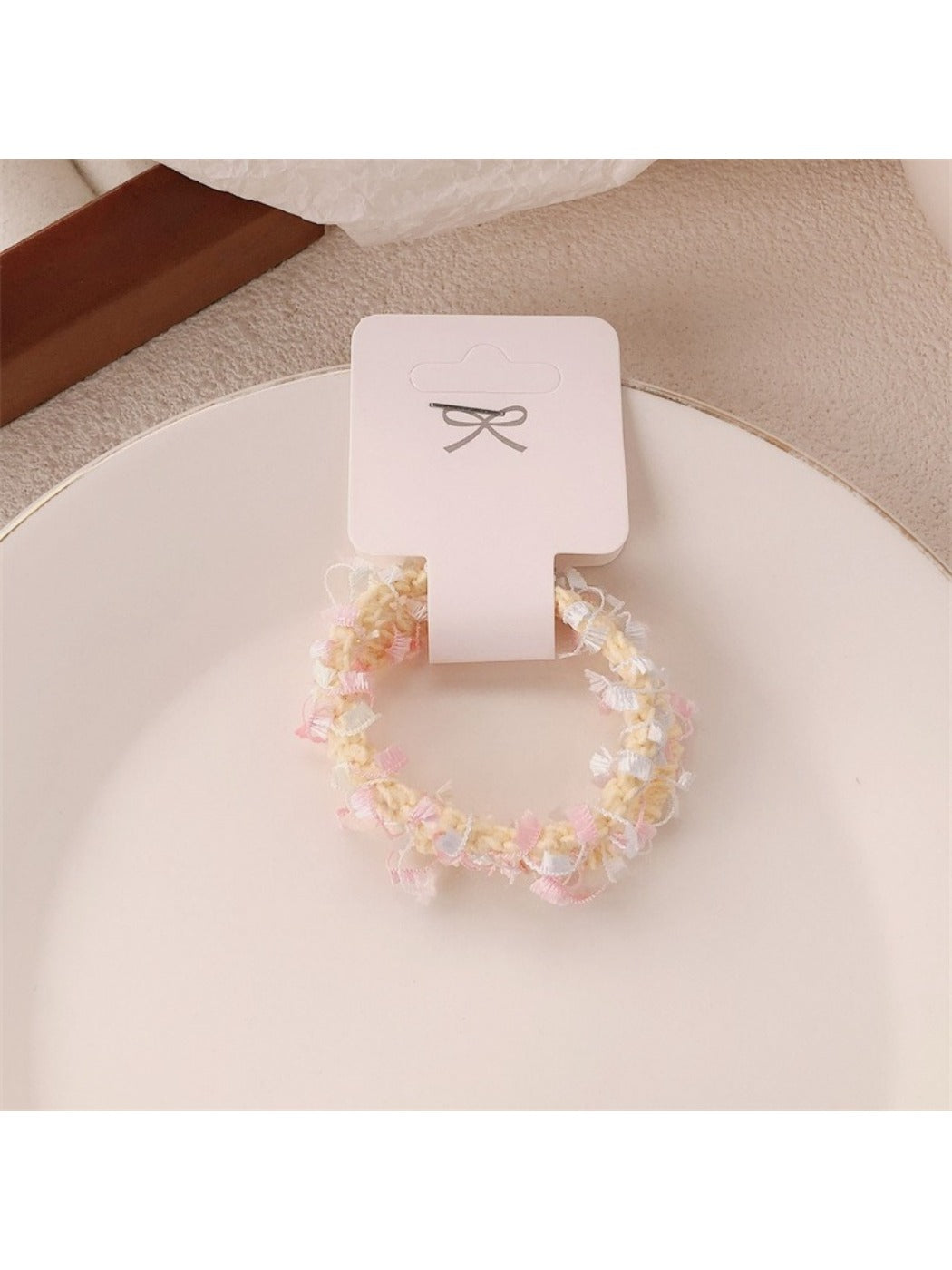 Gifty - Sweet Colorful Hair Tie (2 Pcs)