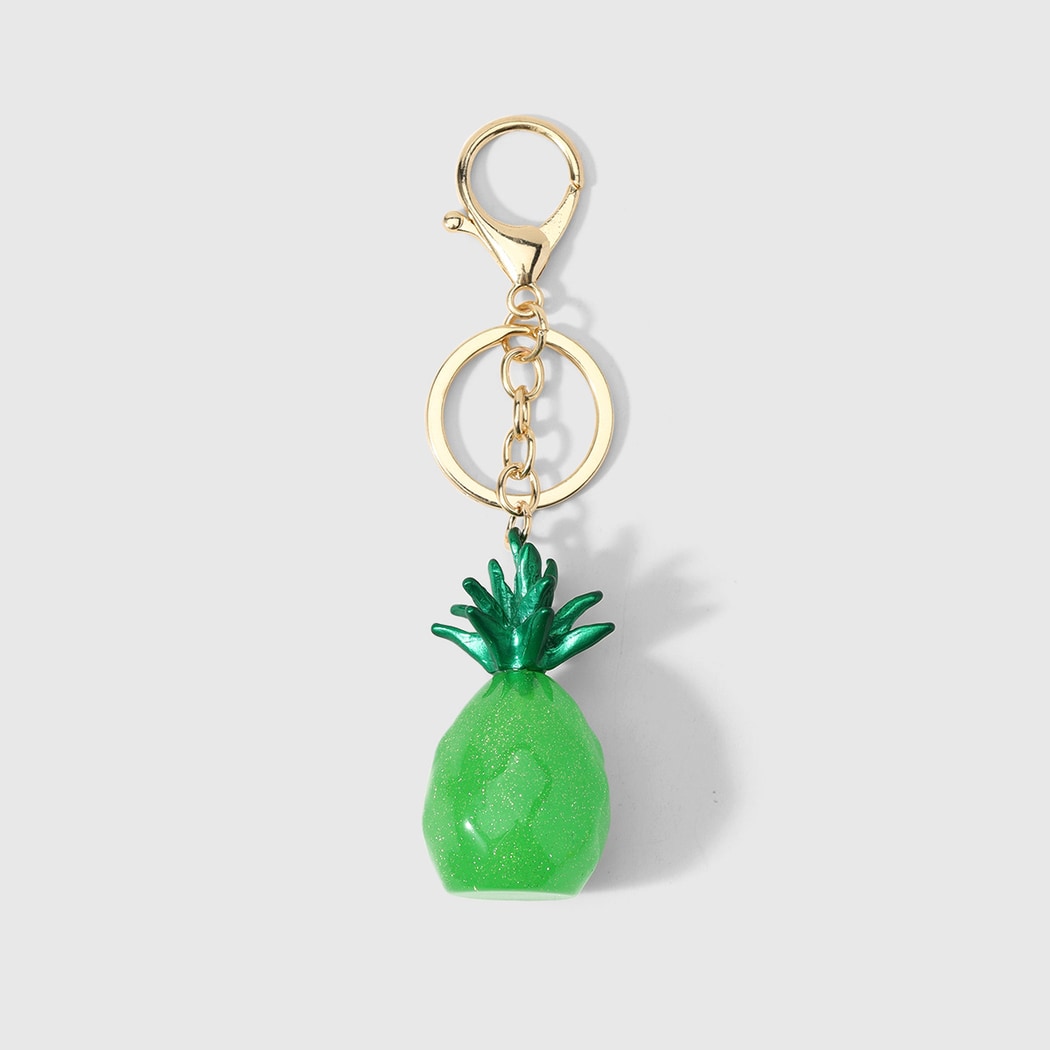 Keypus - Glossy Cute Fruit Pendant Keychain