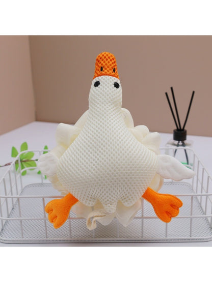 Papo - Cute Duck Bath Pouf Soft Lather Wholesale