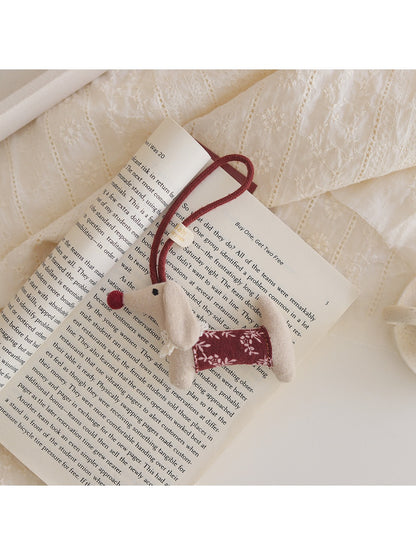 Keypus - Cute Dachshund Pendant Charm Bag Accessory