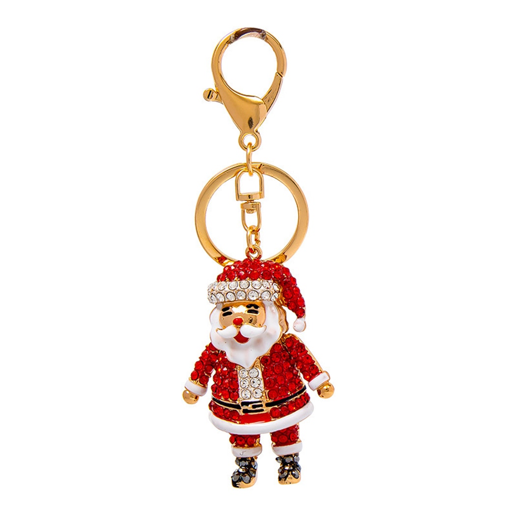 Keypus - Smiling Santa Claus Christmas Keychain