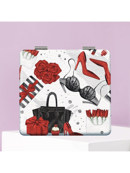 Mirroray - Fashion Themed Folding Makeup Mirror