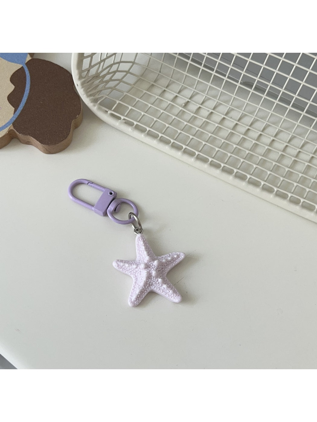 Keypus - Ocean Style Star Key Ring Pendant Keychain