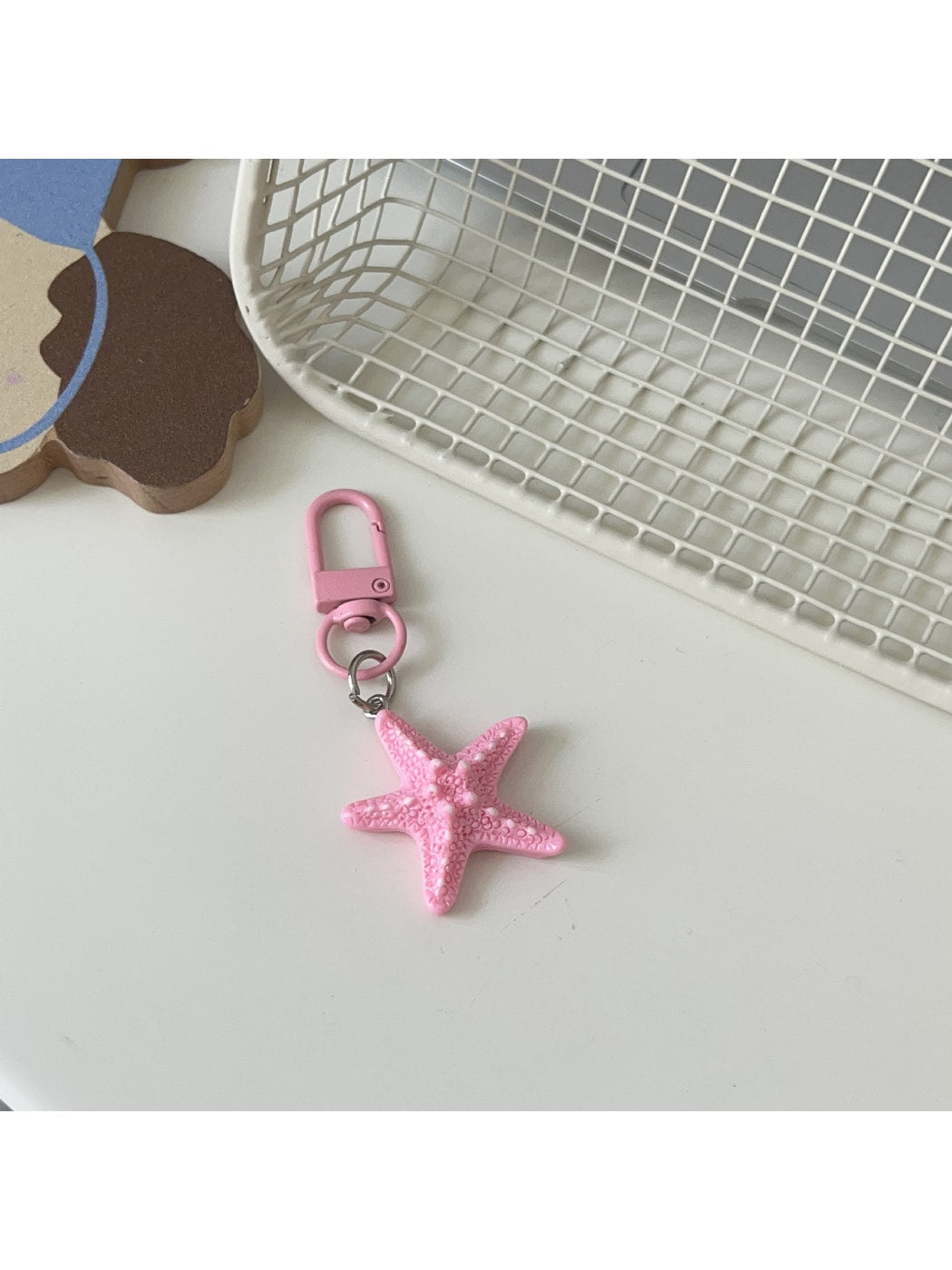 Keypus - Ocean Style Star Key Ring Pendant Keychain