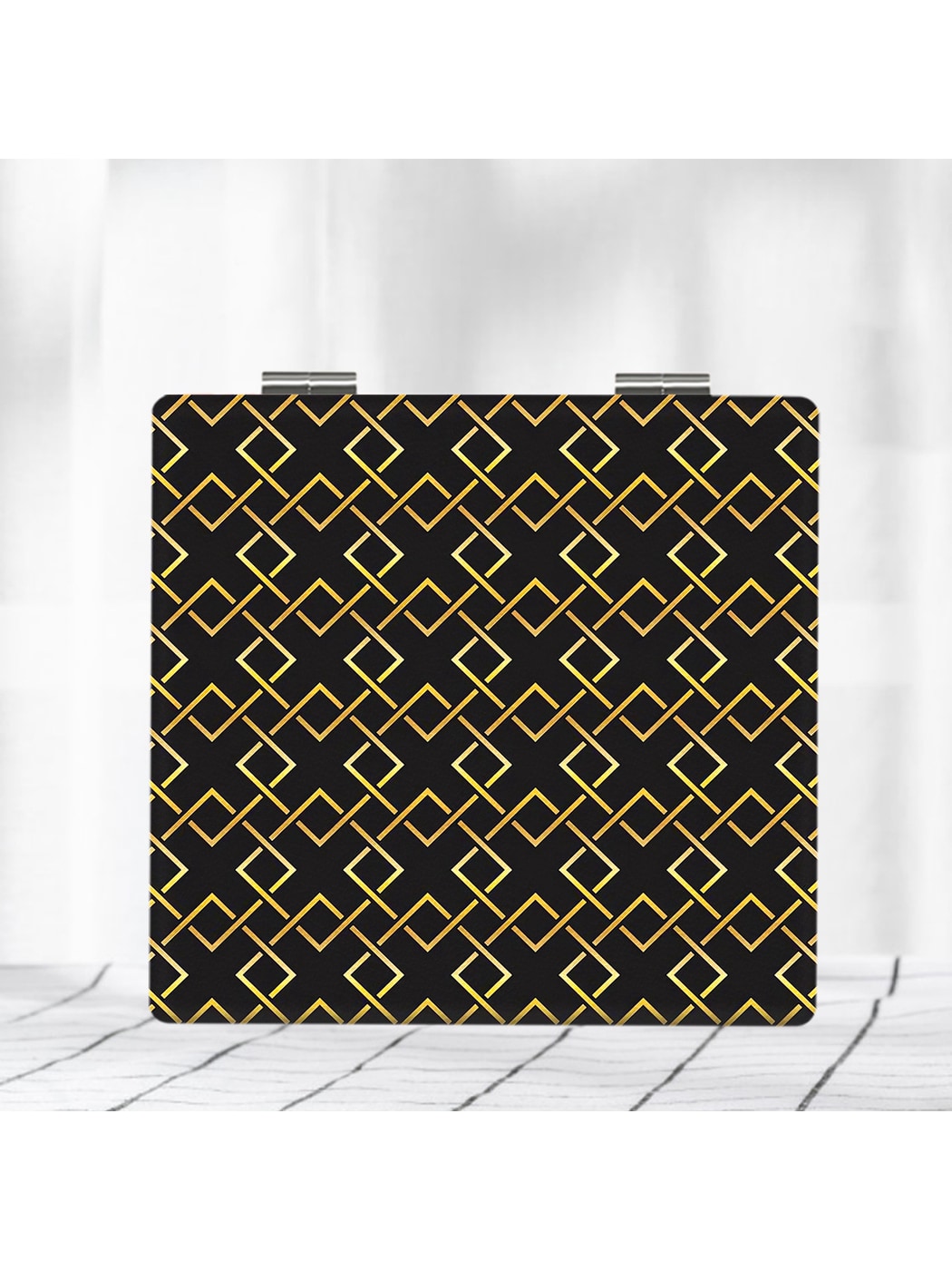 Mirroray - Geometric Pattern Foldable Makeup Mirror