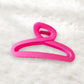 Beau - Matte Hollow Geometric Plastic Hair Claw Clip