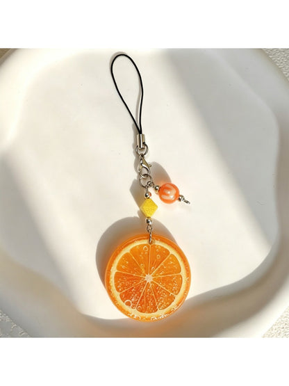 Keypus - Playful Acrylic Fruit Pendant Keychain
