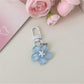 Keypus - Sweet Floral Pendant Key Ring Charm Keychain