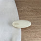 Beau - Minimal Oval Geometric Duckbill Hair Clip