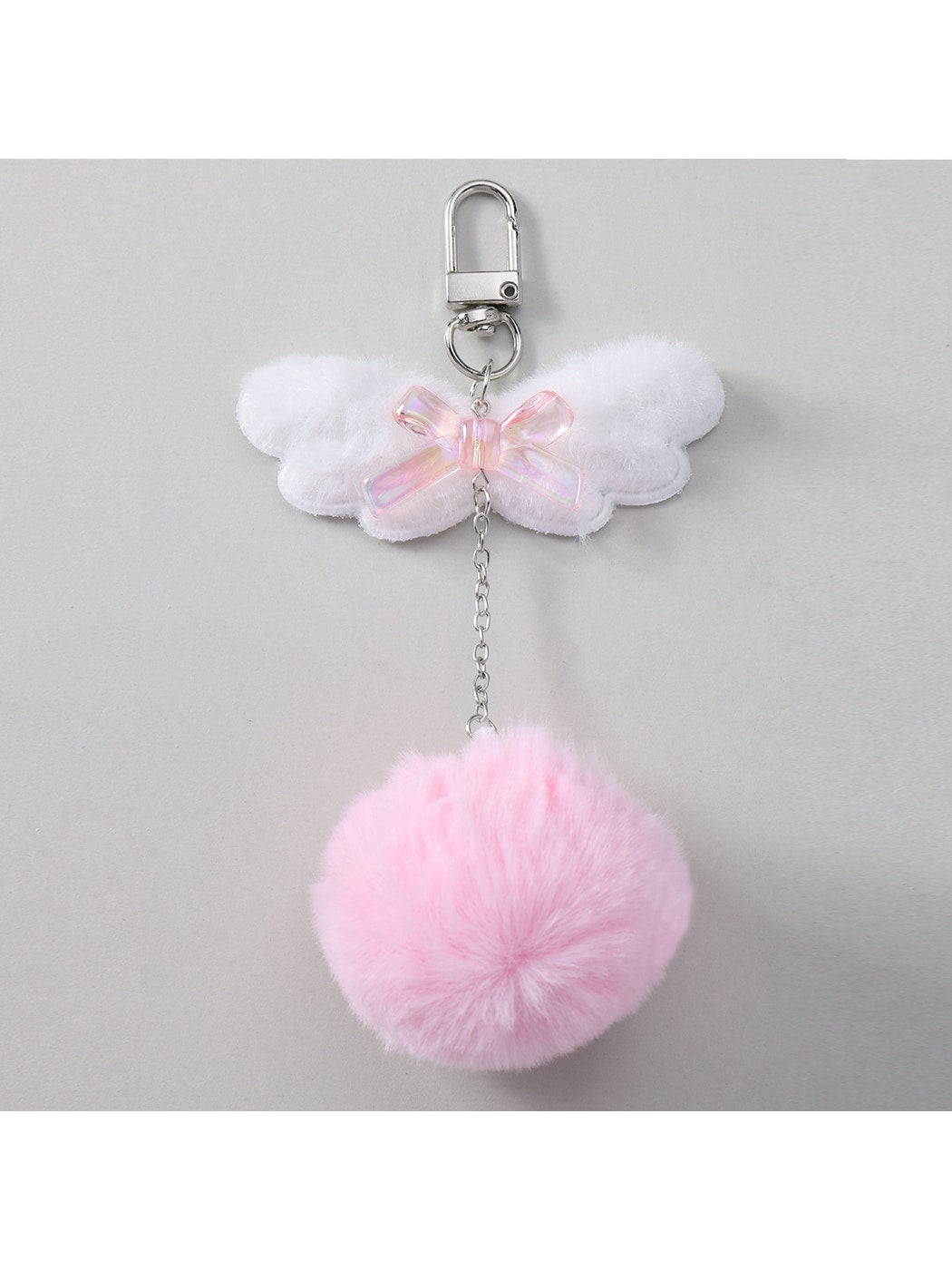 Keypus - Y2K Angel Wings Bow Heart Bag Charm Keychain