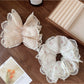 Gifty - Spring Floral Ruffle Scrunchies