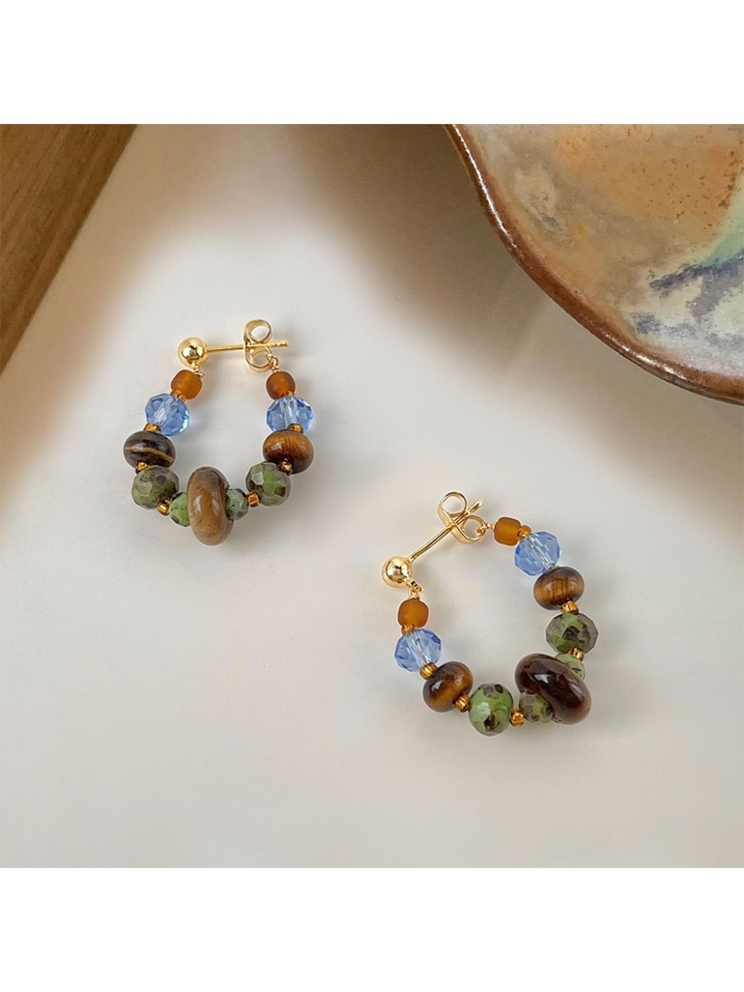 Earedge - Ethnic Style Geometric Earrings
