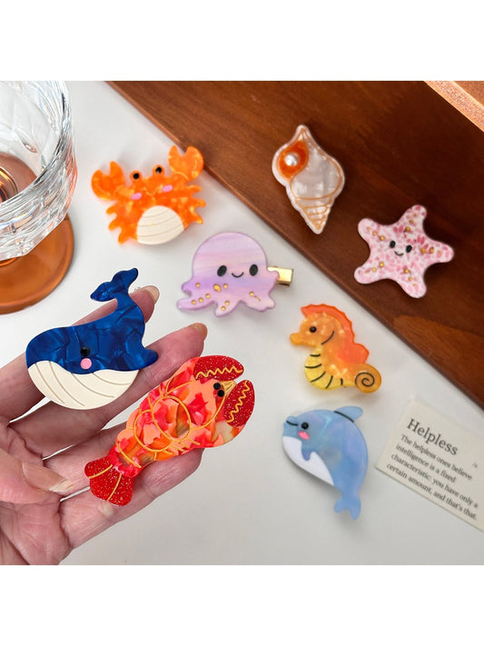 Beau - Ocean Wind Series Acetate Hair Clip