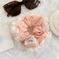 Gifty - Cream Lace Trimmed Scrunchie