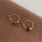Earedge - Elegant Vintage Round Earrings