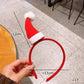 Beau - Cute Christmas Hat Style Plush Hair Clip