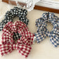 Gifty - Plaid Bow Hair Tie