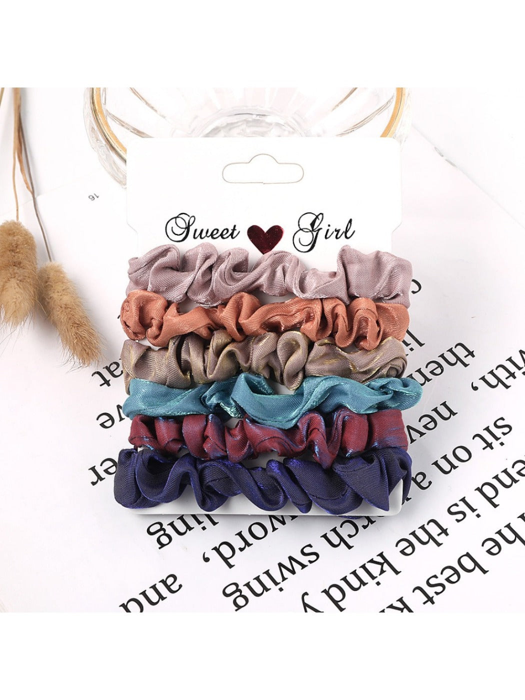 Gifty - 6 Pack High Elastic Hair Ties