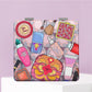 Mirroray - Cartoon Print Portable Folding Makeup Mirror