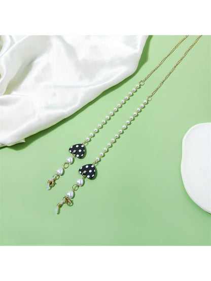 Velra - Checkerboard Beaded Eyeglass Strap