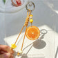 Keypus - Acrylic Fruit Slice Pendant Decorative Keychain
