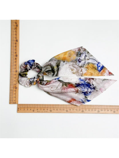 Gifty - Elegant Ink Hair Scrunchie