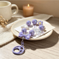 Keypus - Colorful Heart Bow Beaded Keychain Charm