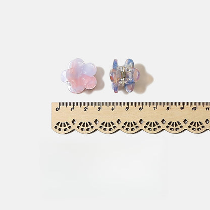Beau - Acetate Flower Side Styling Claw Clip