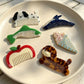 Camerow - Cute Acetate Animal and Food Hair Comb