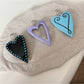 Beau - Elegant Heart-Shaped Side Hair Clip