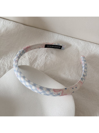 Gifty - Floral Pattern Polyester Wrapped Headband