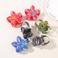 Beau - Iridescent Floral Hair Claw Clip