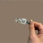 Beau - Sweet Style Heart Decor Transparent Hair Clip