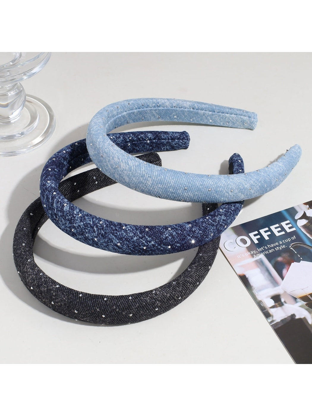 Gifty - Polyester Fabric and Plastic Fashion Headband