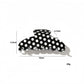 Beau - Oval Acetate Fiber Patterned Hair Claw Clip