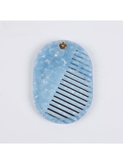 Camerow - Mirror Comb with Stylish Leopard Print