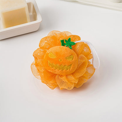 Papo - Halloween Pumpkin Mesh Bath Pouf