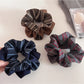 Gifty - Stylish Knitted Stripe Patchwork Scrunchies