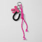 Keypus - Y2K Style Solid Bow Cord Keychain