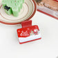 Beau - Cute Christmas Style Printed Claw Clip