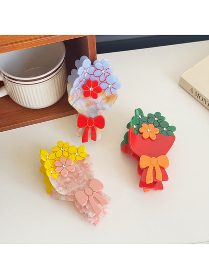 Beau - Acetic Acid Bouquet-shaped Hairpin