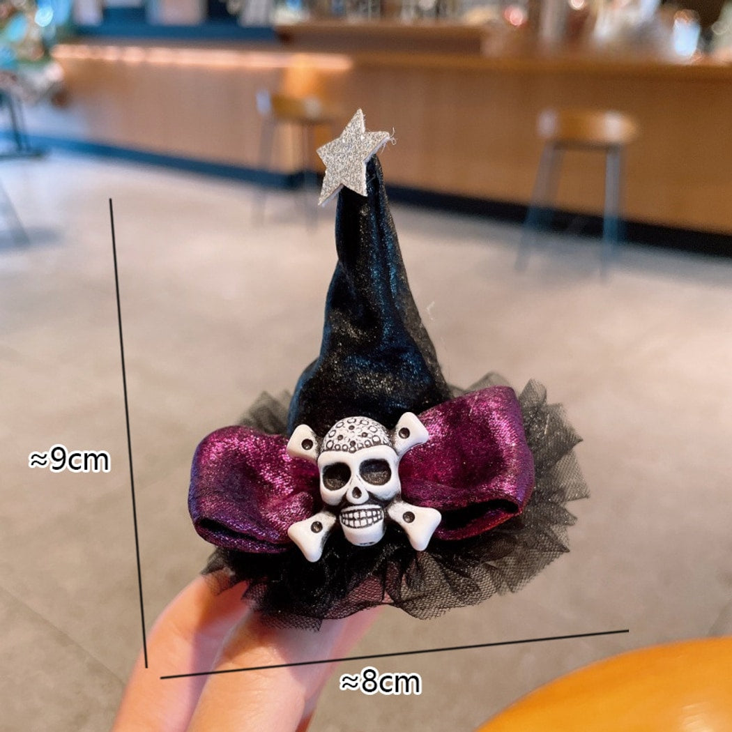 Beau - Cute Halloween Pumpkin Hat Hair Clip