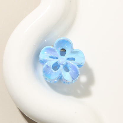 Beau - Glossy Petal Openwork PS Flower Claw Clip