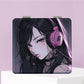 Mirroray - Cute Girl Print Folding Makeup Mirror