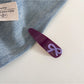 Beau - Solid Color Teardrop Hair Clip