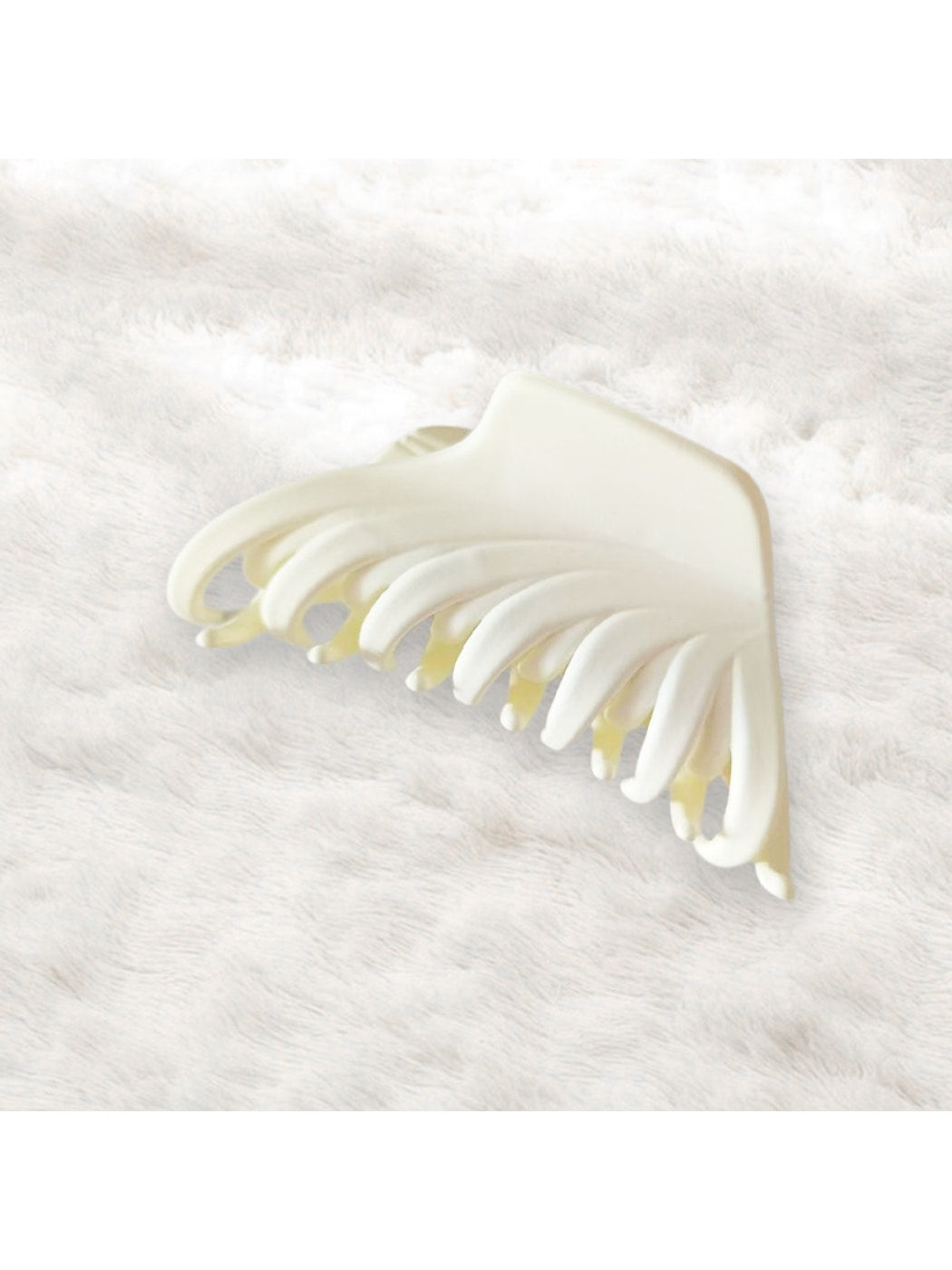 Beau - Plastic Arc Geometric Multi-Tooth Claw Clip