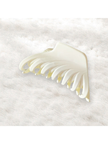 Beau - Plastic Arc Geometric Multi-Tooth Claw Clip