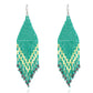 Earedge - Seed Bead Fringe Earrings
